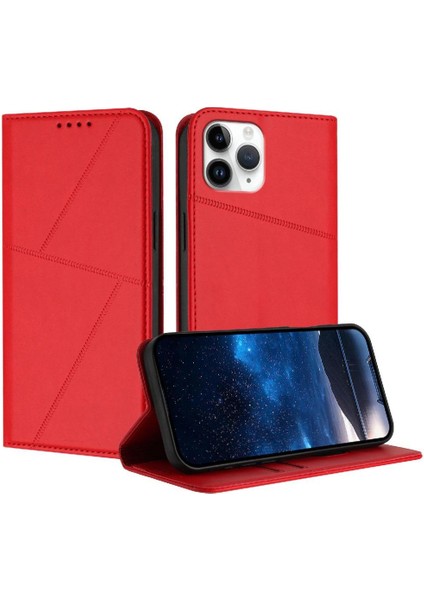 Kart Yuvaları ve Kickstand Anti-Parmak Izi ile IPhone 11 Pro Kılıf (Yurt Dışından)