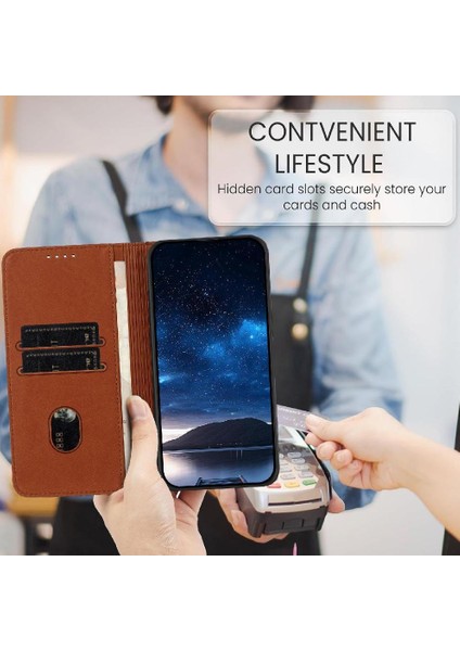 Kart Yuvaları ve Kickstand Anti-Parmak Izi ile IPhone 11 Pro Kılıf (Yurt Dışından)