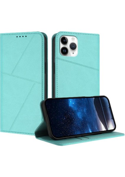 Kart Yuvaları ve Kickstand Anti-Parmak Izi ile IPhone 11 Pro Kılıf (Yurt Dışından)