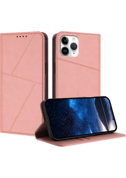 Kart Yuvaları ve Kickstand Anti-Parmak Izi ile IPhone 11 Pro Kılıf (Yurt Dışından)