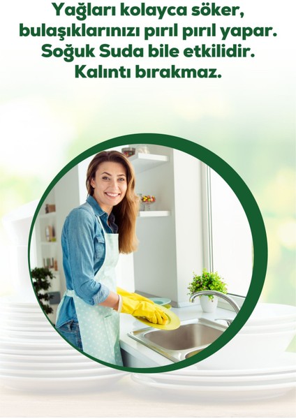 Bitkisel Elde Bulaşık Deterjanı 750 ml – Limon Özlü, Vegan, Etkili Temizlik indirimleri