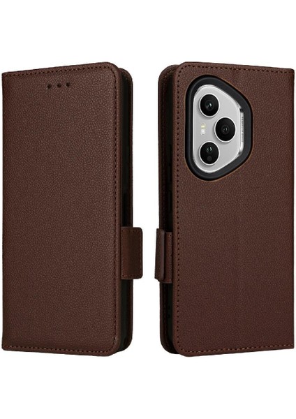 Onur 400 Pro Için Flip Case Cüzdan Yan Toka Manyetik Kart Yuvaları Tutucu (Yurt Dışından)
