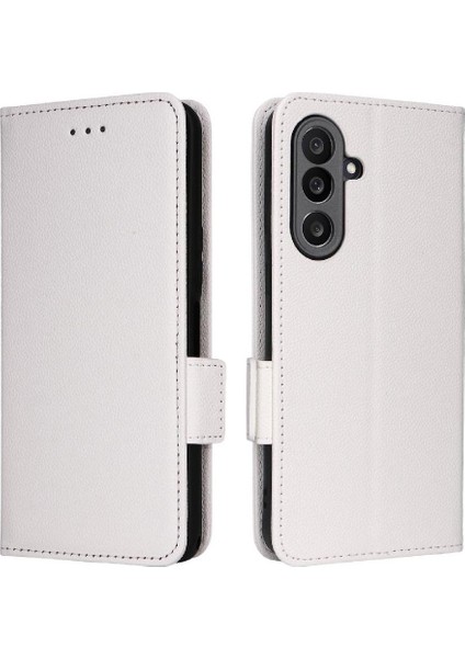 Galaxy M56 Için Flip Case Manyetik Pu Deri Kart Yuvaları Tutucu (Yurt Dışından)