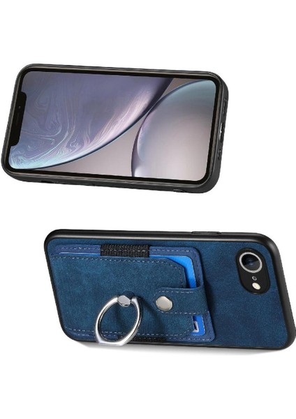 IPhone 16E Crad Yuvası Manyetik Araç Montaj Standı Halka Tutucu Kılıf (Yurt Dışından)
