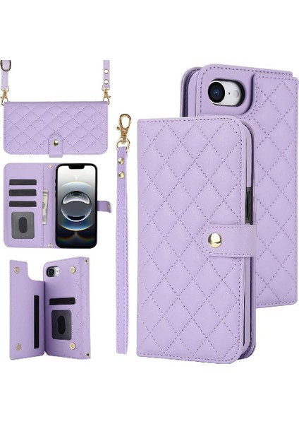 IPhone Kart Yuvaları Premium Koruma ile 5 16E Crossbody Tarzı Kılıf (Yurt Dışından)