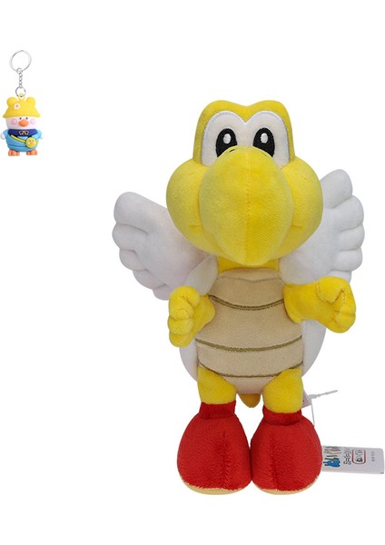 Mario 8 Inç Melek Uçan Kaplumbağa Peluş Kanatlı Yavaş Kaplumbağa Kafatası Kaplumbağa Kaplumbağa Kolye Bebek (Yurt Dışından)