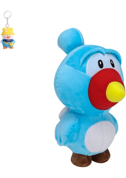 Mario Oyunu Çevresel Kaya Ağaçkakan Blewbird Üfleme Ok Çocuk Mavi Sevimli Kuş Peluş Bebek (Yurt Dışından)