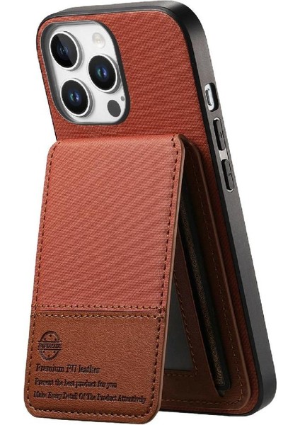 IPhone 16 Pro Max Kılıf Deri Çanta Rfıd Engelleme Cüzdan ile Uyumlu (Yurt Dışından) modelleri