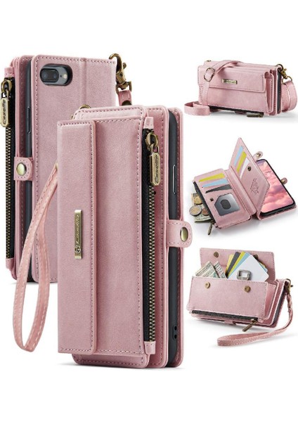 Kart Yuvaları Pu ile IPhone 6s Plus/6 Plus Ayrılabilir Stra Cüzdan Kılıf (Yurt Dışından)