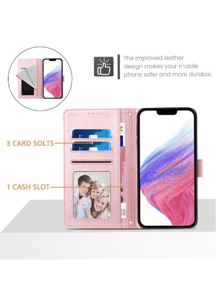 IPhone 15 Pro Klasik Tarzı Flip Case Manyetik Kapatma ile Uyumlu (Yurt Dışından)