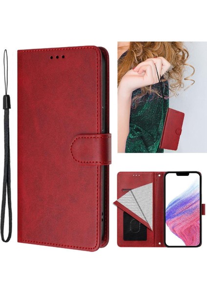 IPhone 15 Pro Max Klasik Tarzı Flip Case Manyetik Kart ile Uyumlu (Yurt Dışından) fırsatları