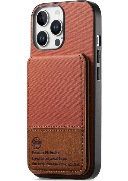 IPhone 15 Pro Kılıf Rfıd Engelleme Cüzdan Darbeye Dayanıklı Durumda ile Uyumlu (Yurt Dışından) modelleri