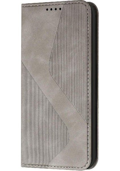 IPhone 16E Pu Deri Cüzdan Kickstand Manyetik Kart Yuvaları Tutucu Kılıf (Yurt Dışından)