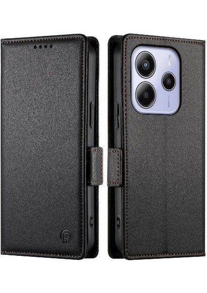 Redmi Note 14 4g Kartvizit Yuvaları Günlük Kullanım Cüzdanı Için Flip Case (Yurt Dışından)