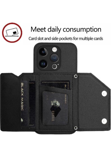 IPhone 14 Pro Benzersiz Kickstand Fonksiyonu Uyumlu Kılıf (Yurt Dışından) fırsatları