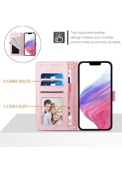 IPhone 16 Pro Klasik Tarzı Flip Case Manyetik Kapatma ile Uyumlu (Yurt Dışından)