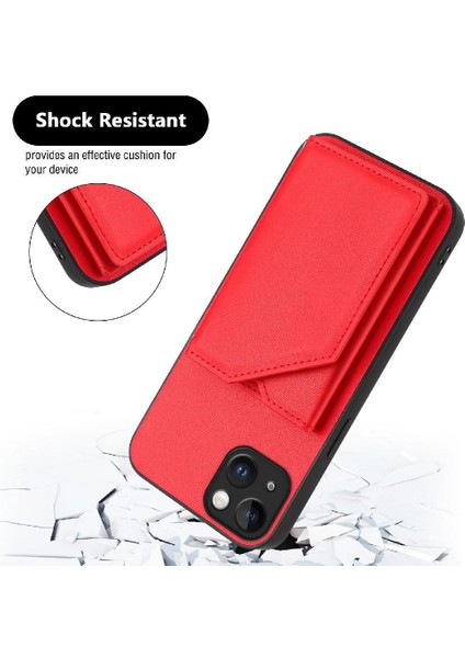 IPhone 14 Plus Doğru Insizyon Kickstand Fonksiyonu Uyumlu Kılıf (Yurt Dışından)