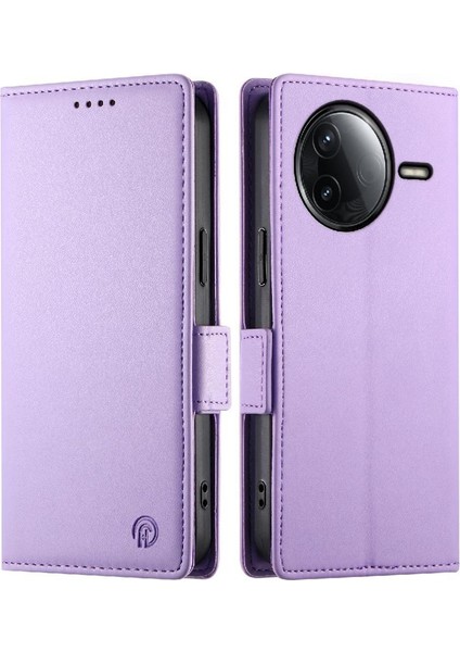 Poco F7 Pro Kartvizit Yuvaları Flip Case Günlük Kullanım Cüzdan (Yurt Dışından)