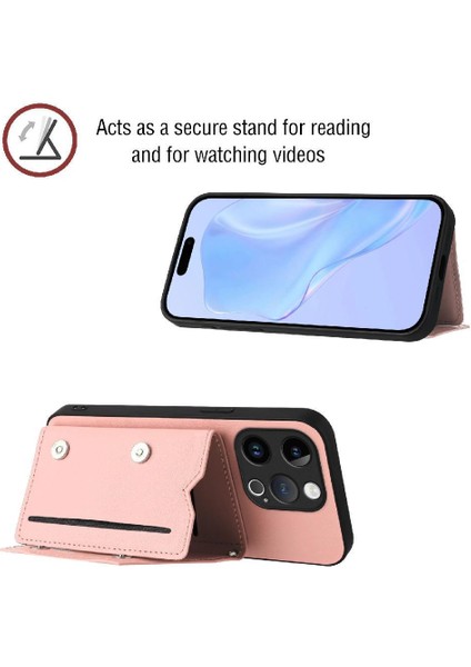 IPhone 14 Pro Benzersiz Kickstand Fonksiyonu Uyumlu Kılıf (Yurt Dışından) modelleri