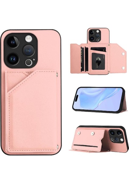 IPhone 15 Pro Benzersiz Doğru Insizyon Kickstand Yüksek Uyumlu Kılıf (Yurt Dışından)