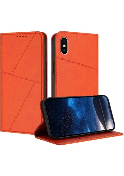 Kart Yuvaları ile IPhone Xs Max Anti-Parmak Izi Mat Doku Kılıf ve (Yurt Dışından)