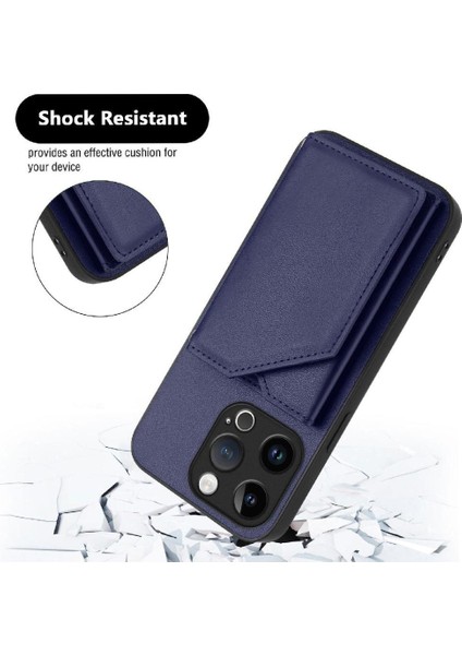 IPhone 15 Pro Benzersiz Doğru Insizyon Kickstand Yüksek Uyumlu Kılıf (Yurt Dışından)
