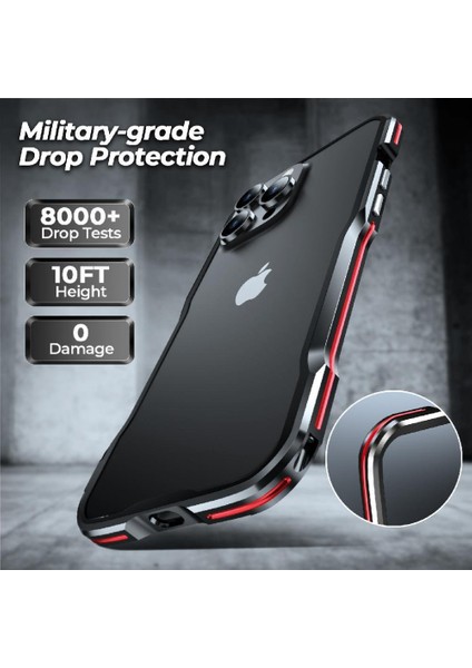 IPhone 16 Askeri Sınıf Damla Koruma Kapağı Kılıf Dahili Silikon (Yurt Dışından) fırsatları