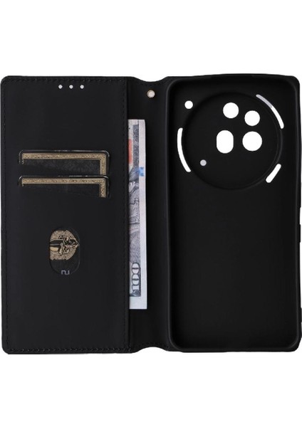 Nothing Phone 3A Pro Kart Yuvaları Tutucu Pu Deri 3D Desen Için Kılıf (Yurt Dışından)