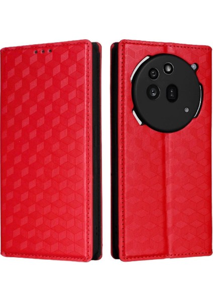 Nothing Phone 3A Pro Kart Yuvaları Tutucu Pu Deri 3D Desen Için Kılıf (Yurt Dışından)
