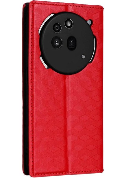 Nothing Phone 3A Pro Kart Yuvaları Tutucu Pu Deri 3D Desen Için Kılıf (Yurt Dışından)