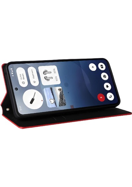 Nothing Phone 3A 3D Desen Cüzdan Manyetik Kapatma Pu Deri Için Kılıf (Yurt Dışından) modelleri