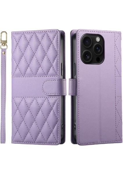 IPhone 16 Pro Max Kılıf Deri Çanta Çift Sapanlar Zarif ile Uyumlu (Yurt Dışından) modelleri