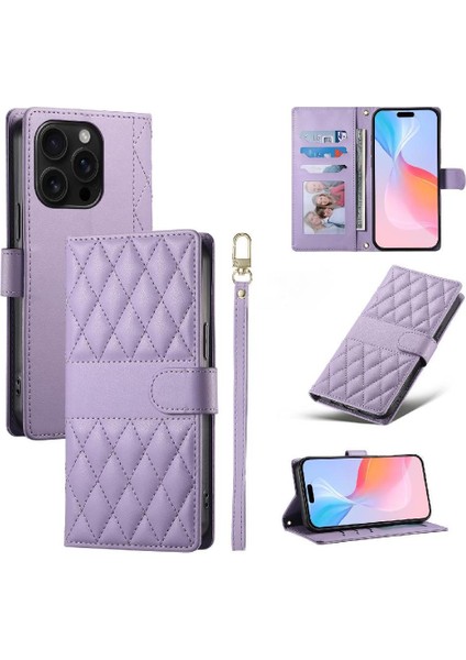 IPhone 16 Pro Max Kılıf Deri Çanta Çift Sapanlar Zarif ile Uyumlu (Yurt Dışından) fırsatları