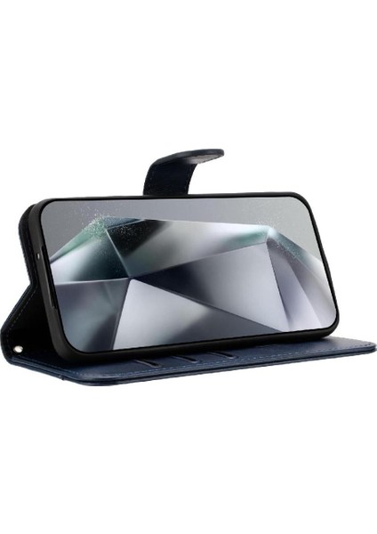 IPhone 13 Flip Case Mini Renkli Bilek Kayışı Kart Yuvaları Tutucu Pu (Yurt Dışından)
