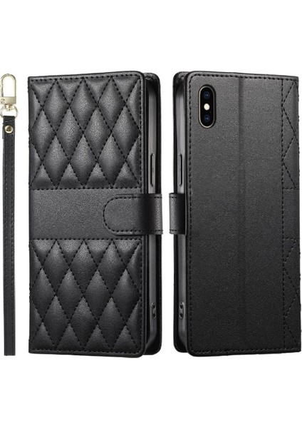 IPhone Xs Max Kılıf Deri Kılıf Darbeye Dayanıklı Zarif Cüzdan ile Uyumlu (Yurt Dışından)