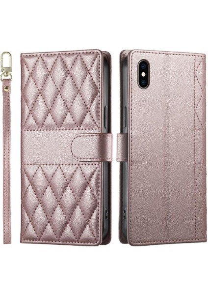 IPhone Xs Max Kılıf Deri Kılıf Darbeye Dayanıklı Zarif Cüzdan ile Uyumlu (Yurt Dışından)