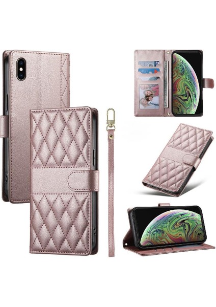 IPhone Xs Max Kılıf Deri Kılıf Darbeye Dayanıklı Zarif Cüzdan ile Uyumlu (Yurt Dışından)