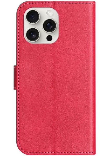 IPhone 15 Pro Darbeye Dayanıklı Bilek Kayışı Pu Deri Renkli Flip Case (Yurt Dışından) fırsatları
