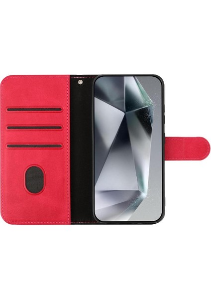 IPhone 11 Pro Darbeye Dayanıklı Bilek Kayışı Kart Yuvaları Tutucu Pu Flip Case (Yurt Dışından)