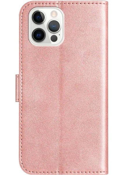 IPhone 12 Pro Max Darbeye Dayanıklı Kart Yuvaları Tutucu Renkli Pu Flip Case (Yurt Dışından) fırsatları