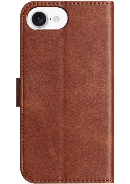 IPhone 16E Pu Deri Renkli Darbeye Dayanıklı Bilek Kayışı Kartı Flip Case (Yurt Dışından) fırsatları