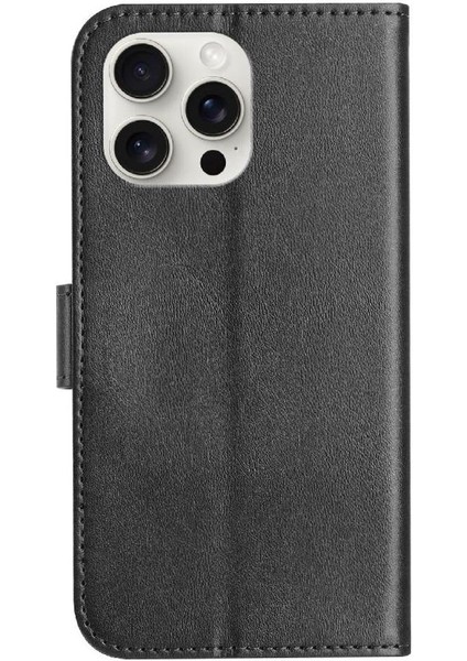 IPhone 13 Pro Max Darbeye Dayanıklı Bilek Kayışı Kart Yuvaları Tutucu Flip Case (Yurt Dışından)