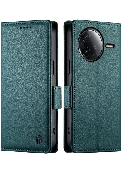 Poco F7 Pro Kartvizit Yuvaları Flip Case Günlük Kullanım Cüzdan (Yurt Dışından)