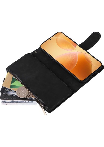 IPhone 11 Pro Fermuarlı Cep Kılıfı Fotoğraf Cebi Nakit Yuvaları 9 ile Uyumlu (Yurt Dışından) fiyatları