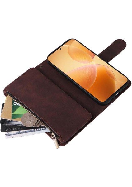 IPhone 11 Pro Max Fermuarlı Cebi Durumda Nakit Yuvaları Fotoğraf Saf ile Uyumlu (Yurt Dışından) fırsatları