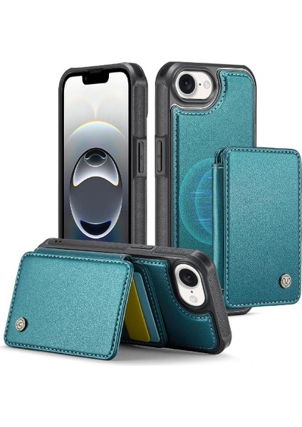 IPhone 16E Stand Fonksiyonu Kılıf Ayrılabilir Cüzdan Rfıd Engelleme 2 In (Yurt Dışından)