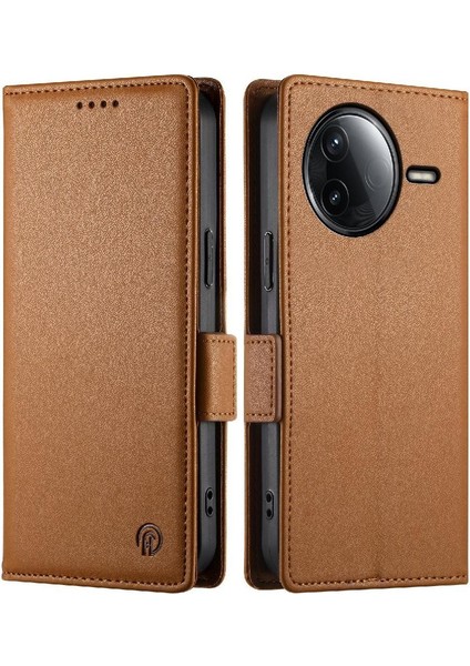 Poco F7 Ultra Iş Cüzdan Günlük Kullanım Kart Yuvaları Için Flip Case (Yurt Dışından)