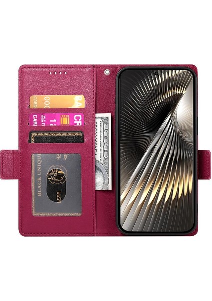 Poco F7 5g Iş Günlük Kullanım Için Flip Case Cüzdan Kart Yuvaları (Yurt Dışından) modelleri