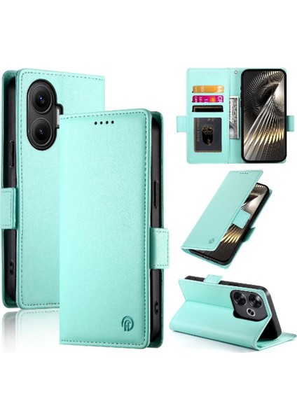 Poco F7 5g Iş Günlük Kullanım Için Flip Case Cüzdan Kart Yuvaları (Yurt Dışından)