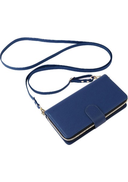 IPhone 13 Pro Max Cüzdan Kılıf 9 Kart Tutucu Crossbody ile Uyumlu ve (Yurt Dışından)